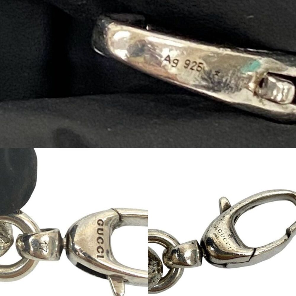 Gucci Interlocking G Silver Bracelet - image 3